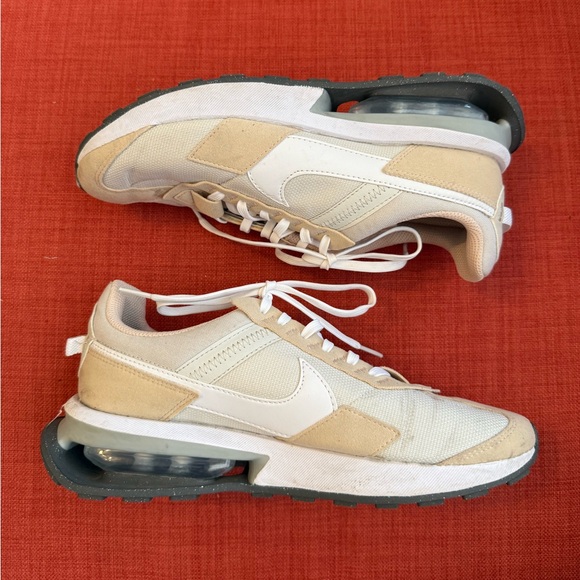 Nike Air Max Pre-Day Light Bone Sandrift Sneakers Size 8 - Picture 6 of 9